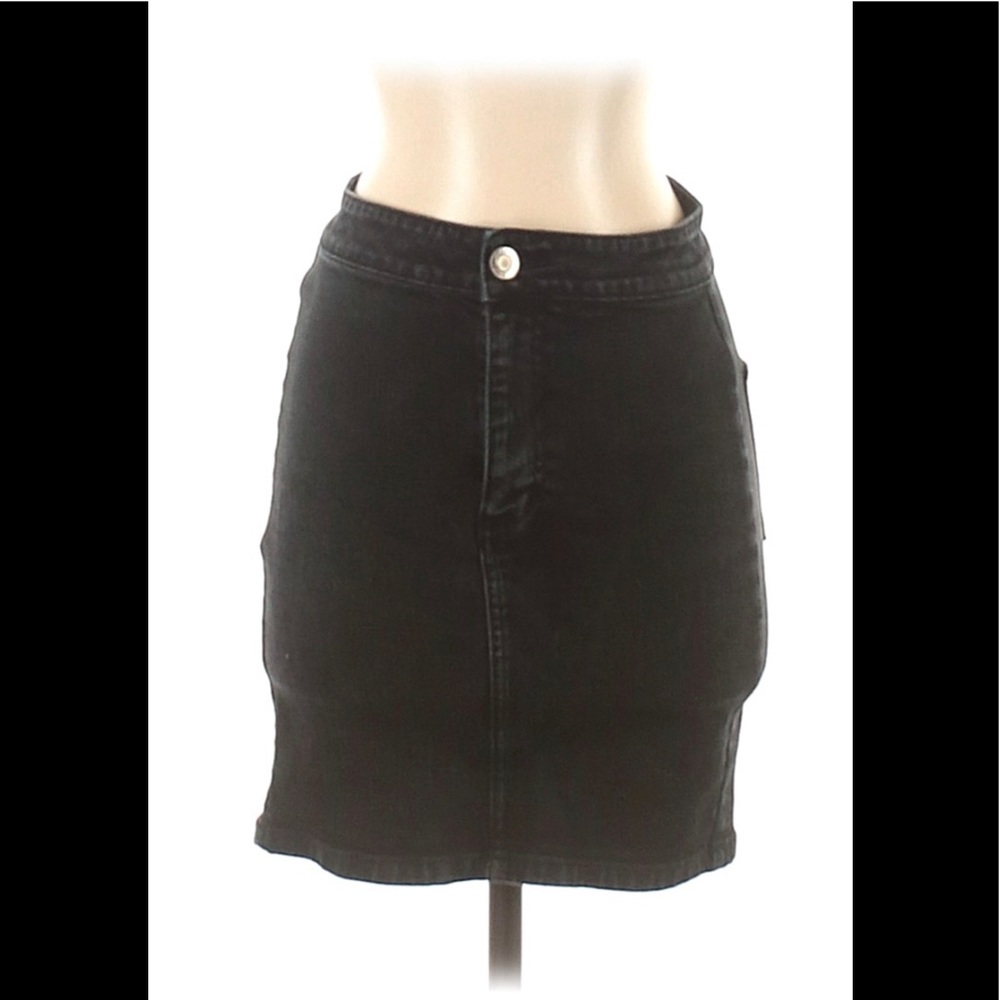 American Eagle Outfitters Black Jean Skirt